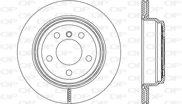 Disque de frein OPEN PARTS BDR2626.20