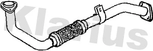 Tuyau d'échappement KLARIUS 142746