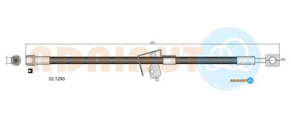 Flexible de frein ADRIAUTO 33.1290
