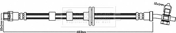 Flexible de frein BORG & BECK BBH8317