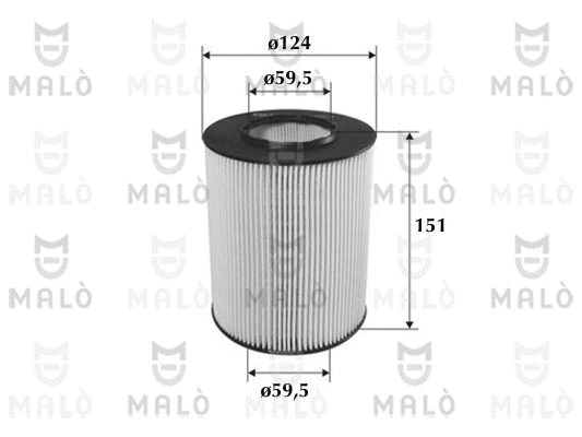 Filtre à air AKRON-MALÒ 1500080