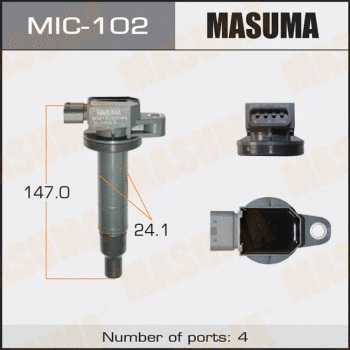 Bobine d'allumage MASUMA MIC-102