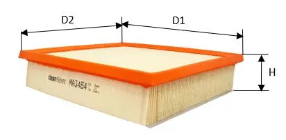 Filtre à air CLEAN FILTERS MA3464