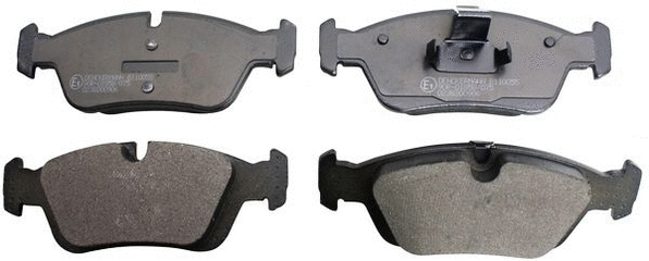 Kit de plaquettes de frein, frein à disque DENCKERMANN B110055