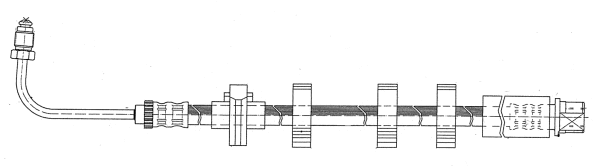 Flexible de frein CEF 511693