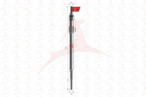 Bougie de préchauffage MEHA AUTOMOTIVE MH70266