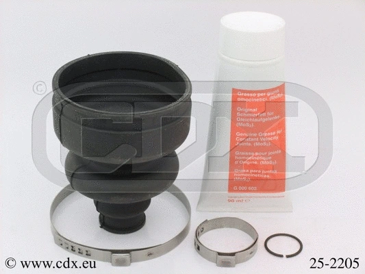 Jeu de joints-soufflets, arbre de commande CDX 25-2205