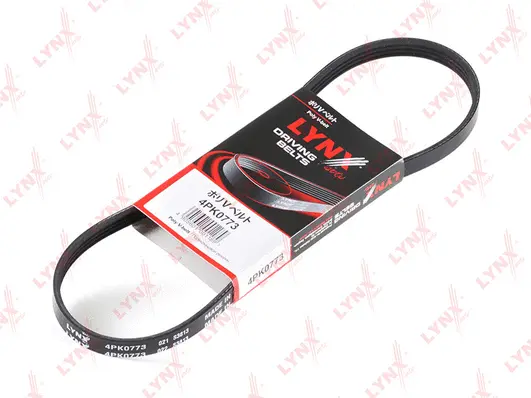 Courroie trapézoïdale à nervures LYNXAUTO 4PK0773
