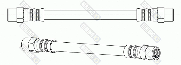 Flexible de frein GIRLING 9001286