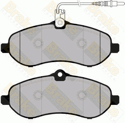 Kit de plaquettes de frein, frein à disque Brake ENGINEERING PA1762