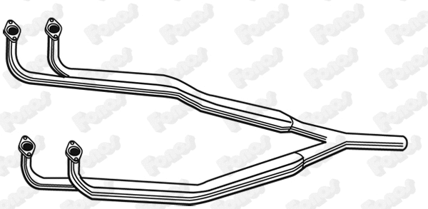 Tuyau d'échappement FONOS 310300