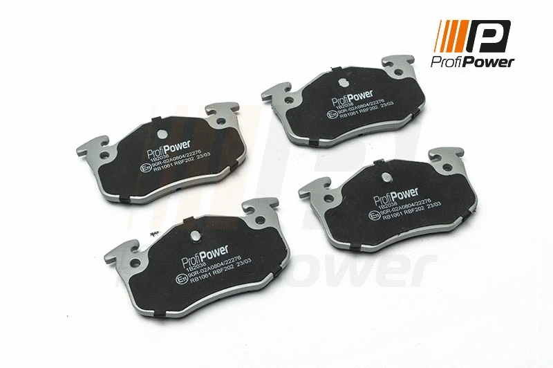 Kit de plaquettes de frein, frein à disque ProfiPower 1B2038