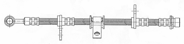 Flexible de frein CEF 511877