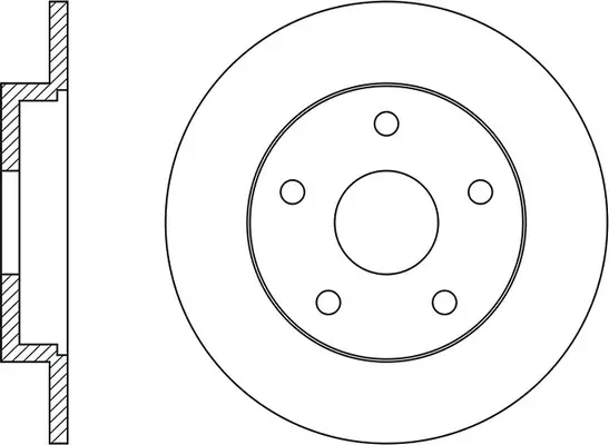 Disque de frein FIT FR0744