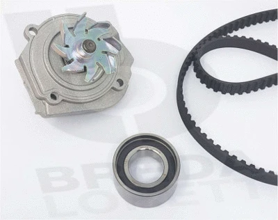Pompe à eau + kit de courroie crantée BREDA LORETT KPA0587A