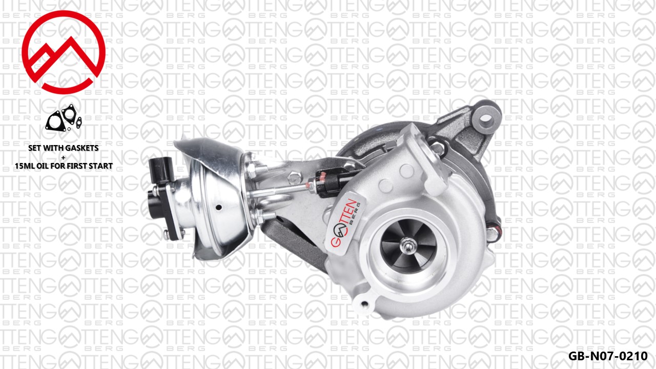 Turbocompresseur, suralimentation OES PARTS GB-N07-0210
