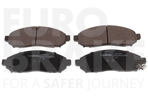 Kit de plaquettes de frein, frein à disque EUROBRAKE 5502222264