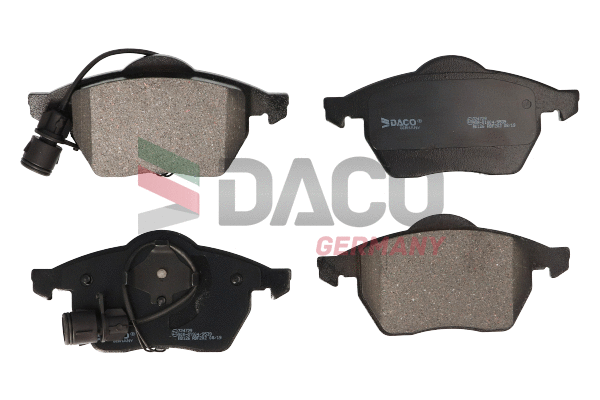Kit de plaquettes de frein, frein à disque DACO Germany 324729
