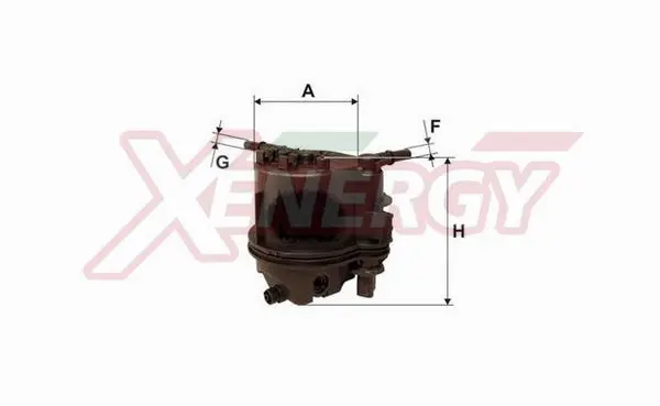 Filtre à carburant AP XENERGY X1510454