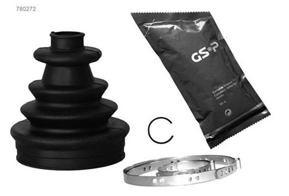 Jeu de joints-soufflets, arbre de commande GSP-BR 780272
