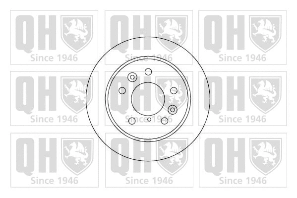 Disque de frein QUINTON HAZELL BDC4388