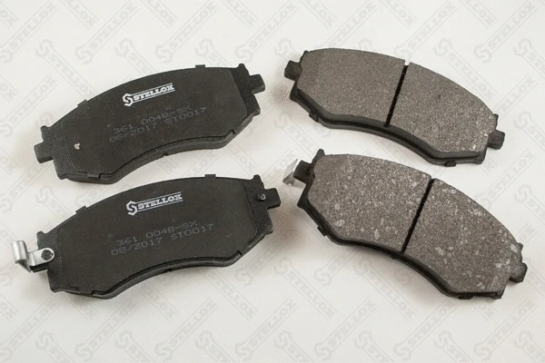 Kit de plaquettes de frein, frein à disque STELLOX 361 004B-SX