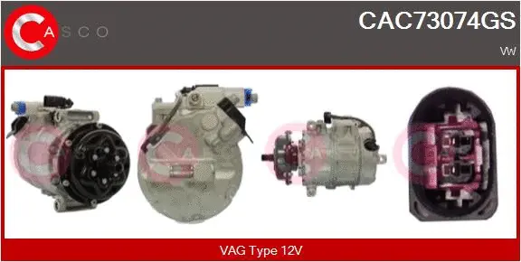 Compresseur, climatisation CASCO CAC73074GS