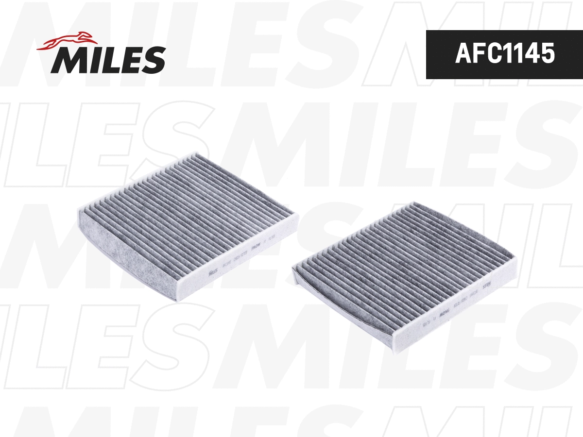 Filtre, air de l'habitacle MILES AFC1145