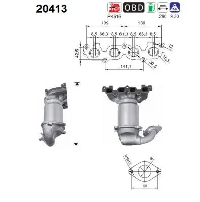 Catalyseur AS 20413