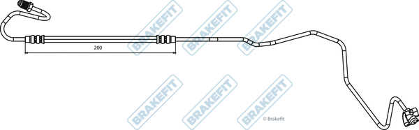 Flexible de frein APEC BHO4320