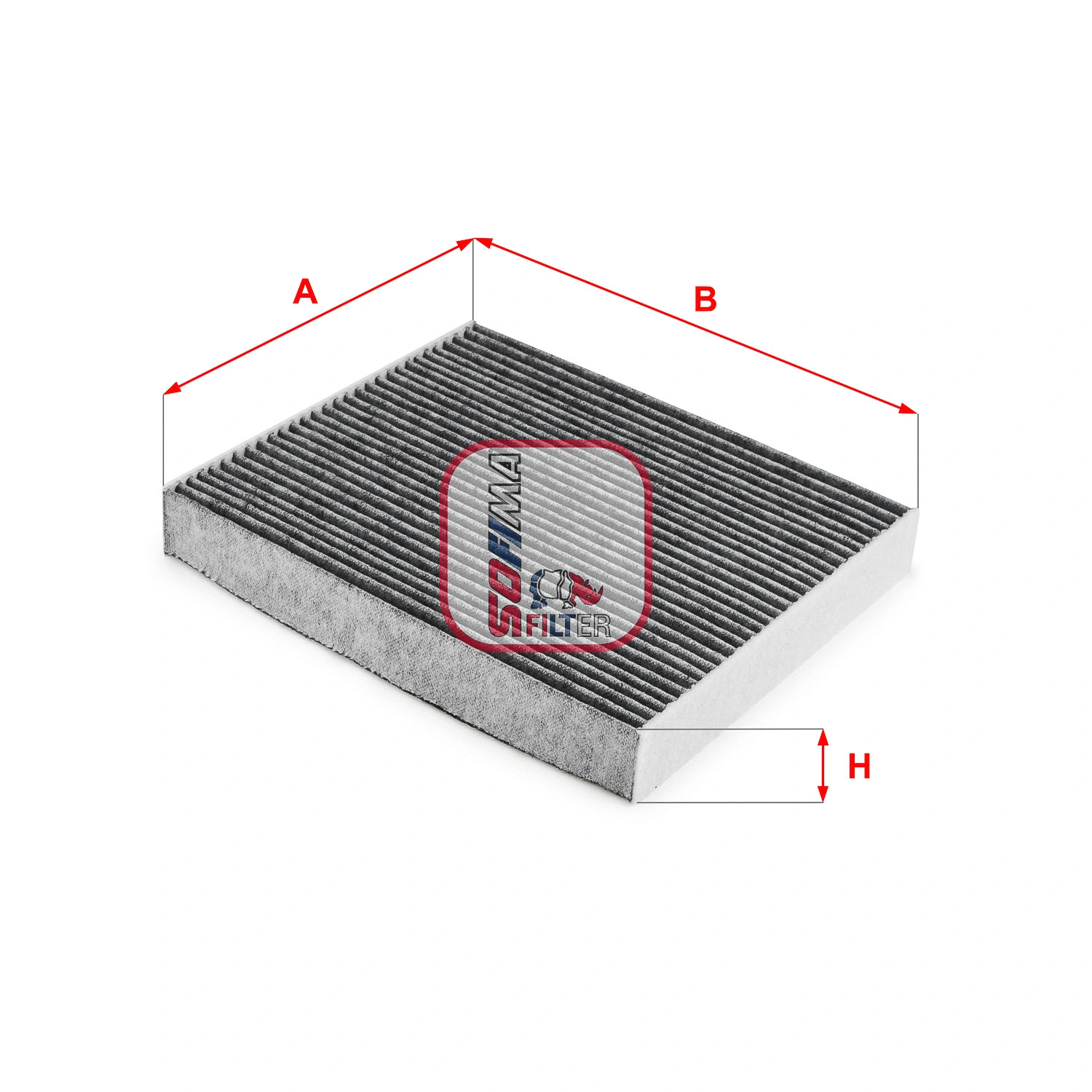 Filtre, air de l'habitacle SOFIMA S 4284 CA