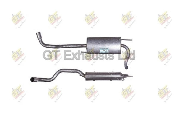 Silencieux arrière GT Exhausts GVW391