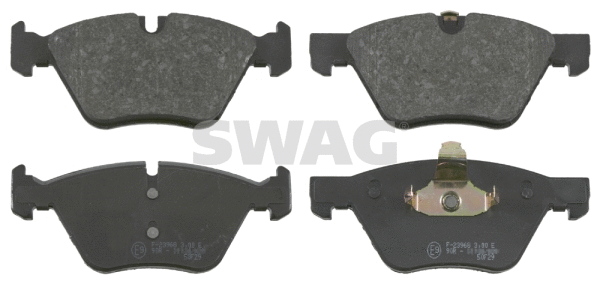 Kit de plaquettes de frein, frein à disque SWAG 20 91 6503