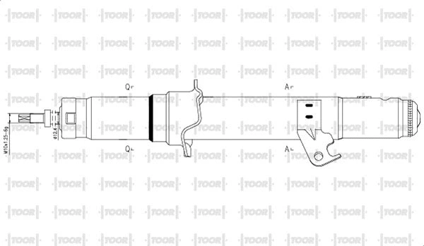 Amortisseur TOOR SG14020