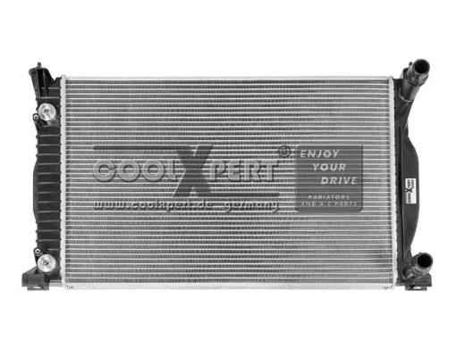 Radiateur, refroidissement du moteur BBR Automotive 002-60-01136