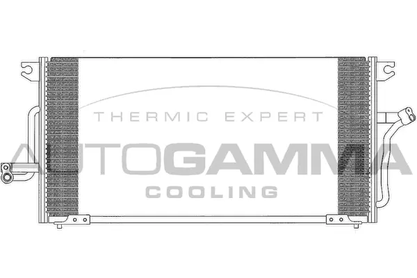 Condenseur, climatisation AUTOGAMMA 102714