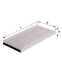 Filtre, air de l'habitacle UNIFLUX FILTERS XC137