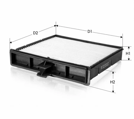 Filtre, air de l'habitacle TECNECO FILTERS CK207