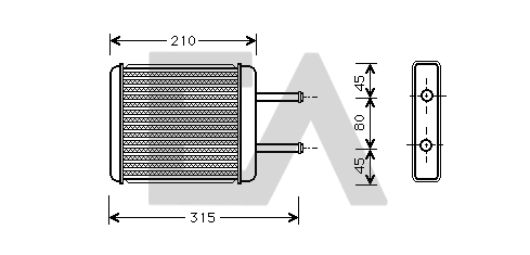 Système de chauffage EACLIMA 45C36001