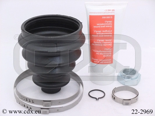 Jeu de joints-soufflets, arbre de commande CDX 22-2969