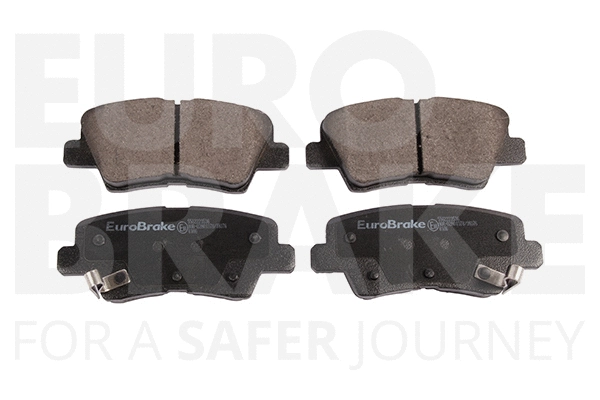 Kit de plaquettes de frein, frein à disque EUROBRAKE 5502223536