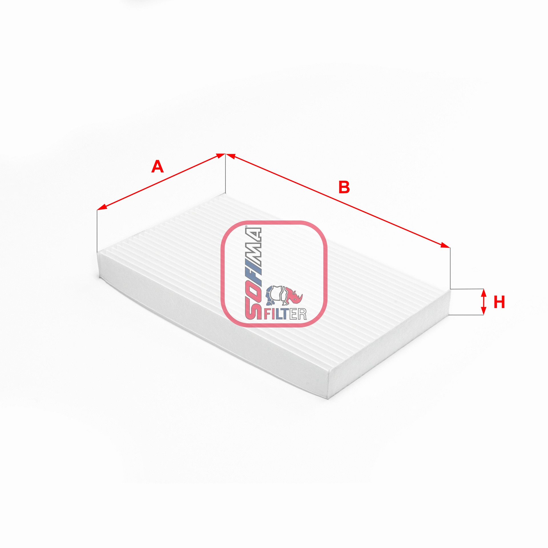 Filtre, air de l'habitacle SOFIMA S 3388 C