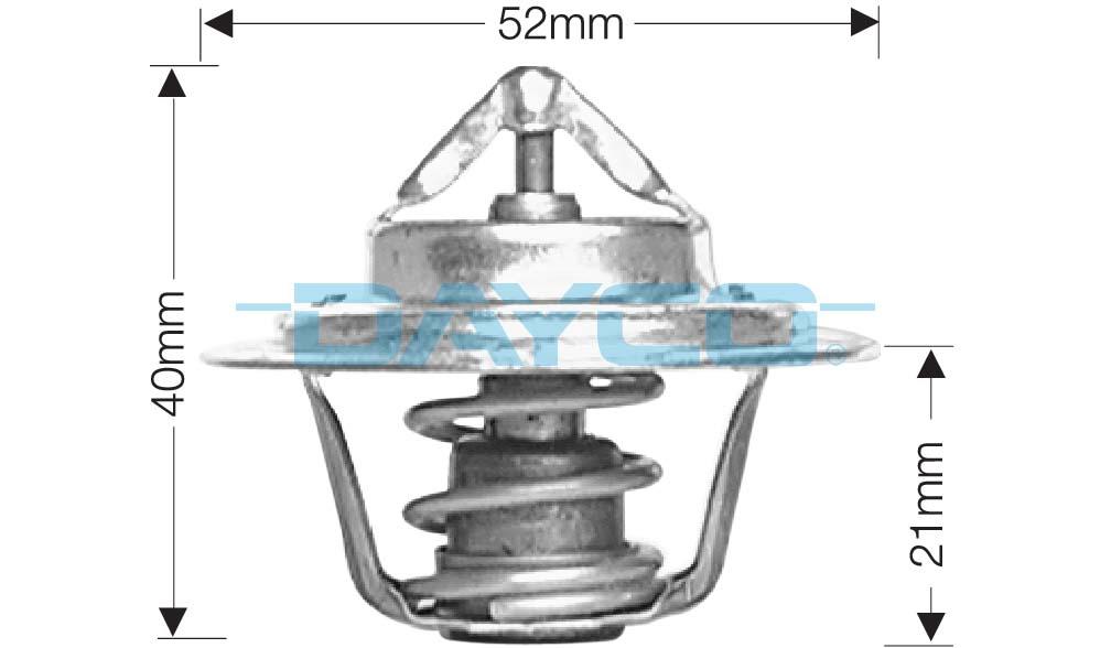 Thermostat, liquide de refroidissement DAYCO-AU DT15A