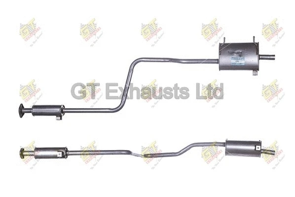 Silencieux arrière GT Exhausts GSZ045