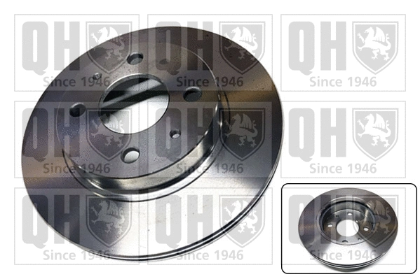 Disque de frein QUINTON HAZELL BDC3833