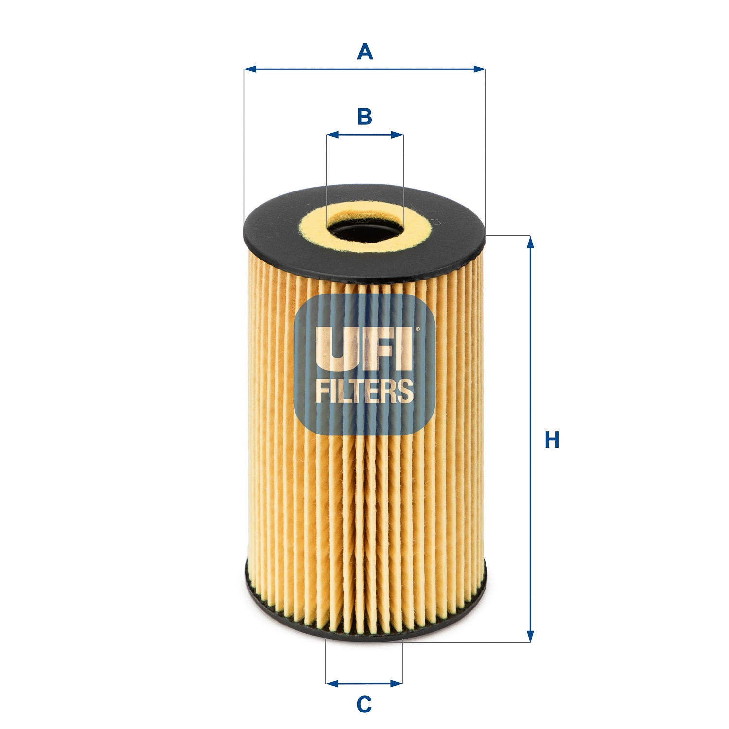 Filtre à huile UFI 25.106.00