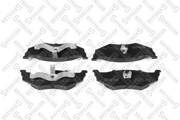 Kit de plaquettes de frein, frein à disque STELLOX 493 040B-SX