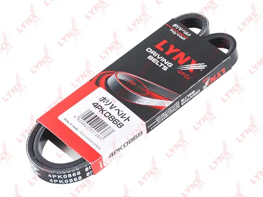 Courroie trapézoïdale à nervures LYNXAUTO 4PK0868