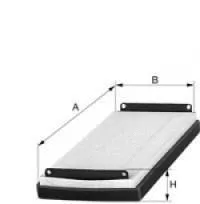 Filtre, air de l'habitacle UNIFLUX FILTERS XC147