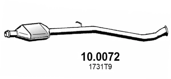 Catalyseur ASSO 10.0072
